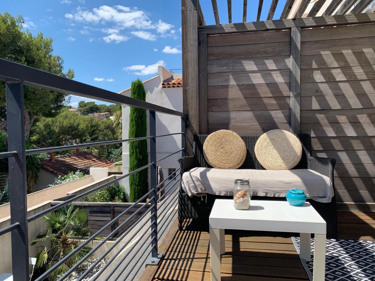 Cassis, Le Grand Bleu, Triplex Vue Mer, Port Plage 10Mn A Pieds 外观 照片