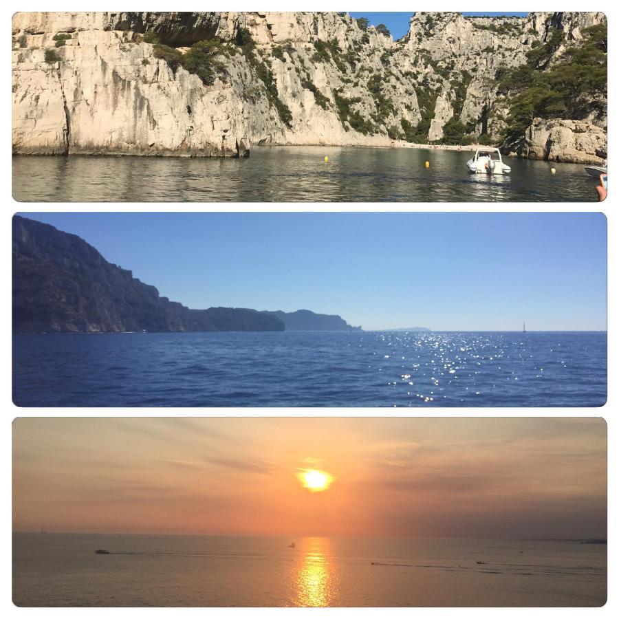 Cassis, Le Grand Bleu, Triplex Vue Mer, Port Plage 10Mn A Pieds 外观 照片