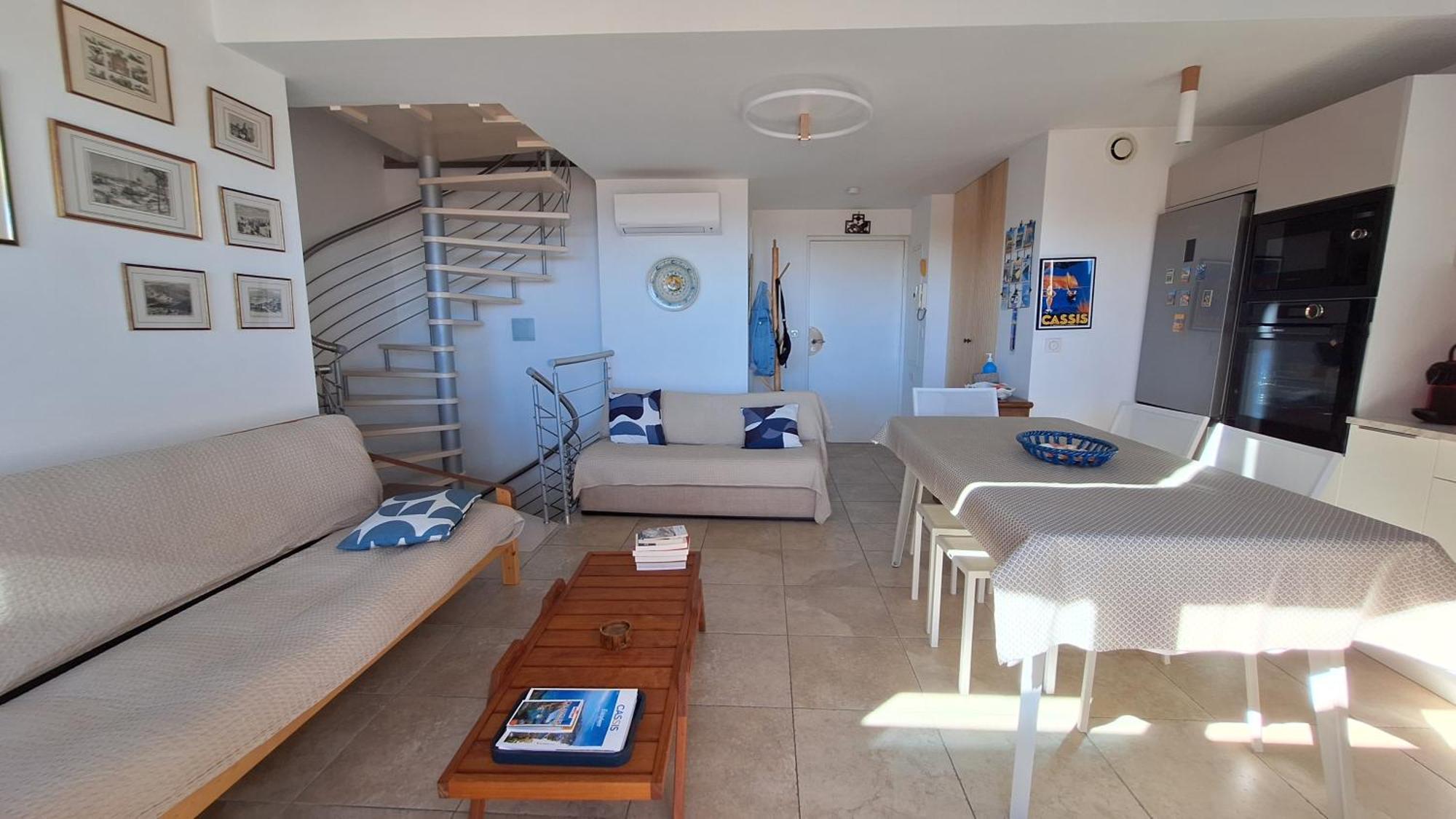 Cassis, Le Grand Bleu, Triplex Vue Mer, Port Plage 10Mn A Pieds 外观 照片
