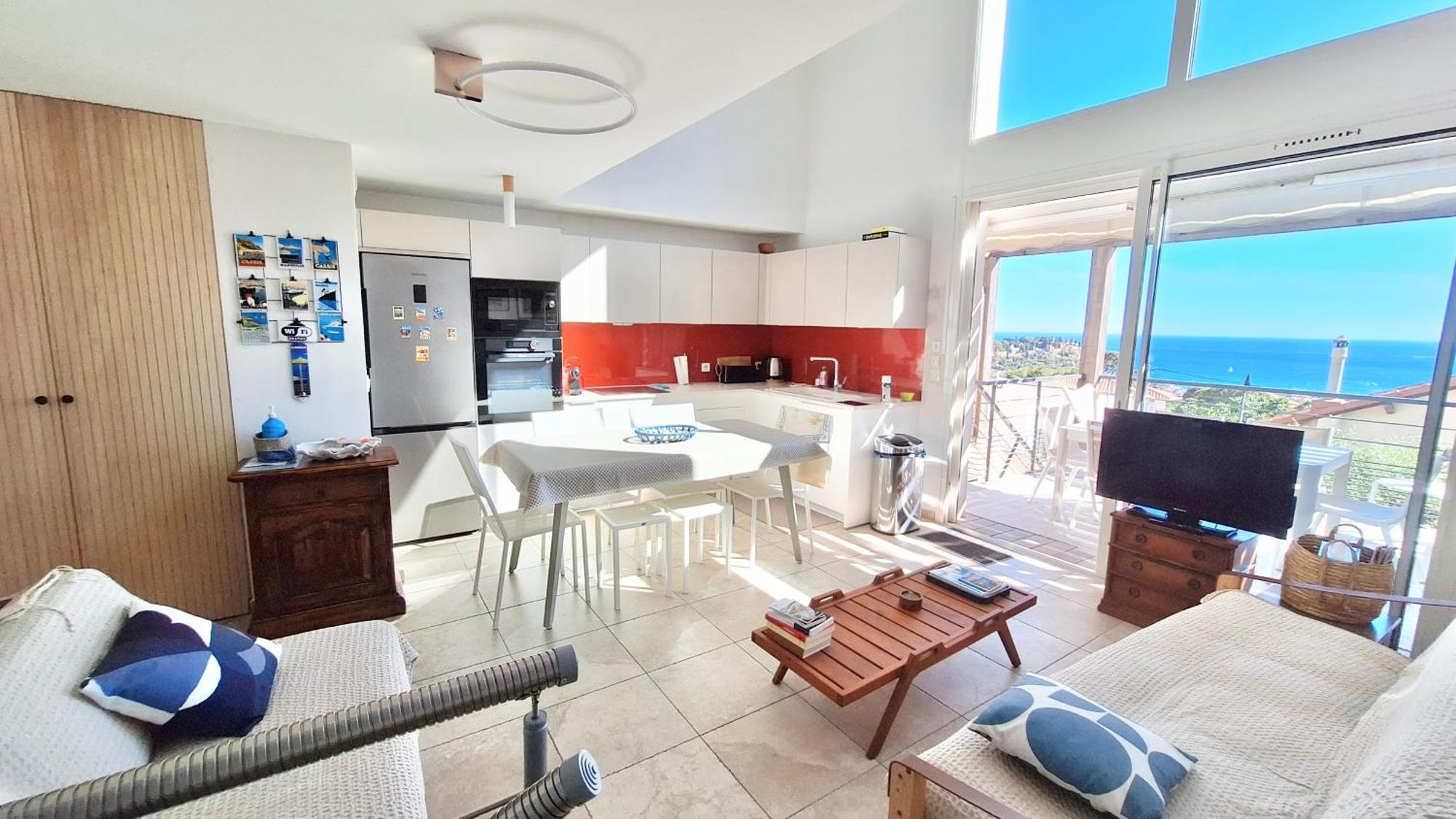Cassis, Le Grand Bleu, Triplex Vue Mer, Port Plage 10Mn A Pieds 外观 照片